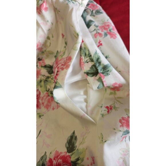 Francesca’s Mi Ami Floral White Pink  Strappy Short Dress Women’s Medium NWT - Picture 10 of 12